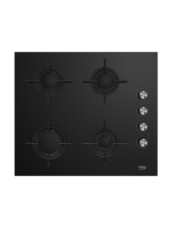 Beko BSTOC 826 S Siyah Cam Set Üstü Ocak - Image 1
