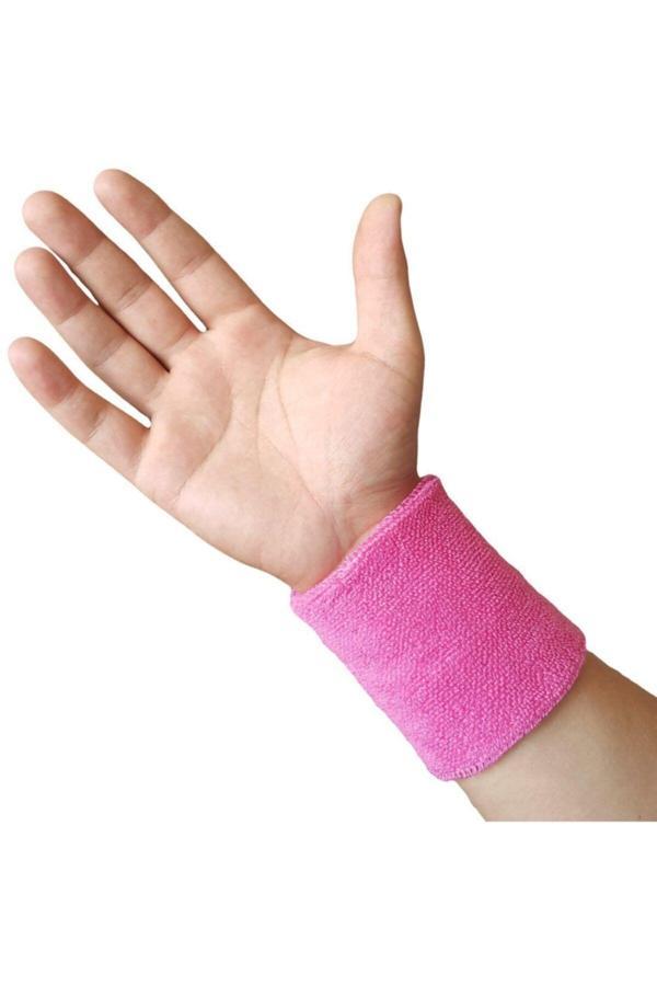 By Leon 1982 Sporcu Havlu El Bilekliği Ekonomik Bileklik Pembe - Image 1