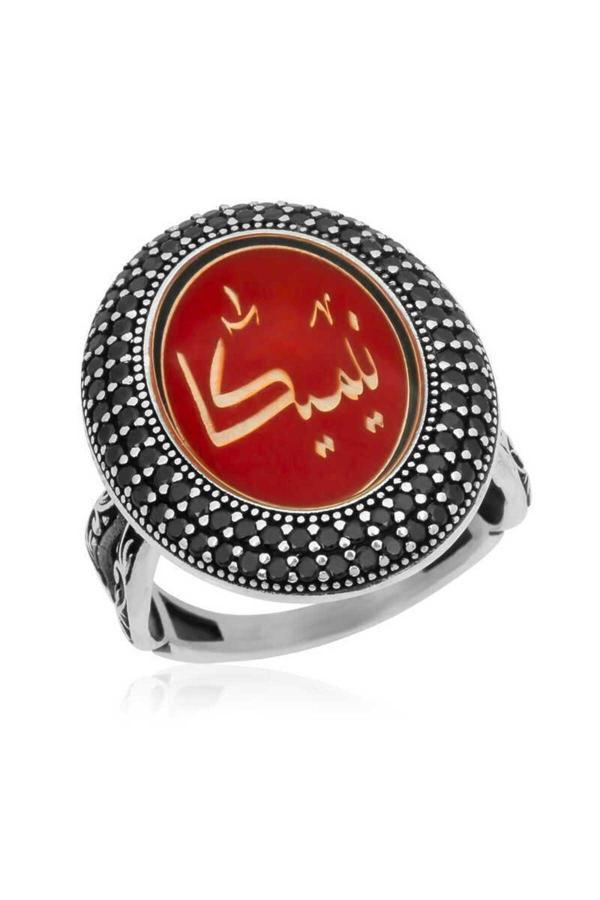 Armagano Gümüş Kişiye Özel Kadın Yüzük - Image 1