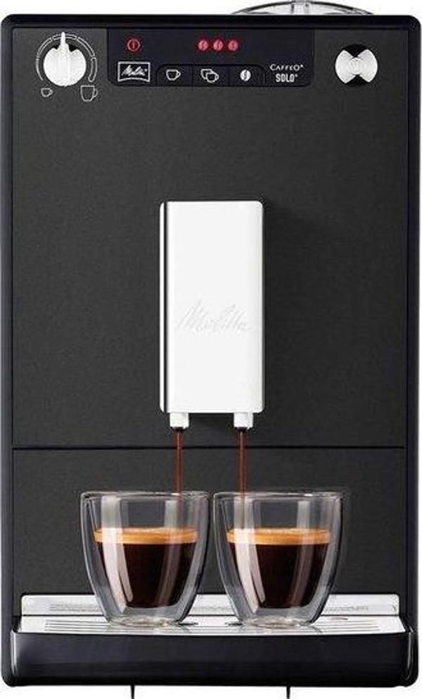 Melitta Solo Tam Otomatik Kahve Makinesi Buzlu Siyah - Image 1