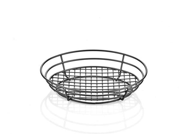 Altınbaşak Metal Oval Ekmek ve Meyve Sepeti 26x18cm A01000 - Image 1