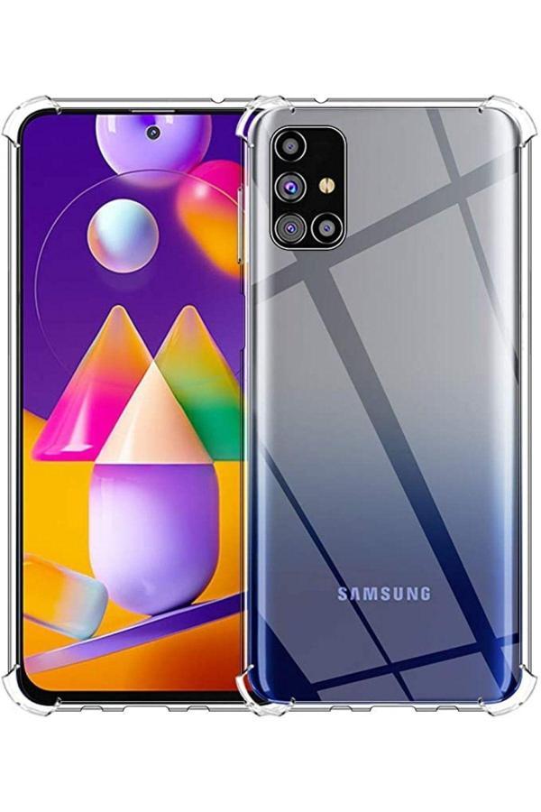 Ayvaz Akseesuar Newface Samsung Galaxy M31S Kılıf Olex Tpu Silikon - Image 1