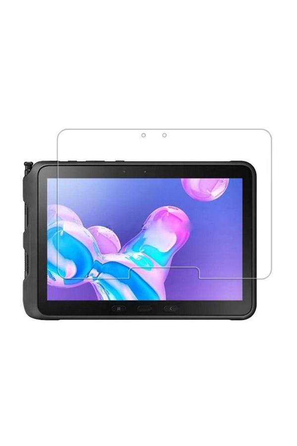 20068310 Galaxy Tab Active Pro 10.1 T540 İle Uyumlu Kırılmaz Tablet Temperli Cam Ekran Koruyucu - Image 1