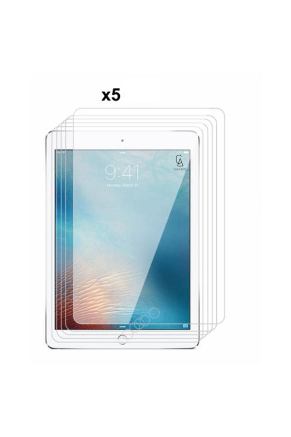 20068310 Apple İpad 5.Nesil 9.7 İnç 2017 (A1822-A1823) İle Uyumlu Temperli Kırılmaz Cam Ekran Koruyucu 5 Adet - Image 1