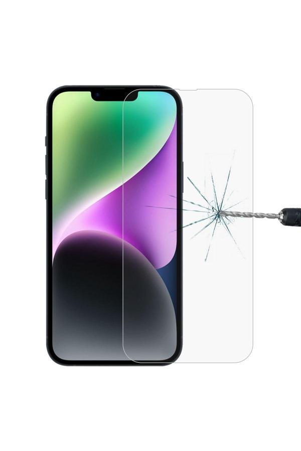20068310 Apple İphone 14 Plus İle Uyumlu Ekran Koruyucu Şeffaf Temperli Kırılmaz Cam Ekran Koruyucu - Image 1