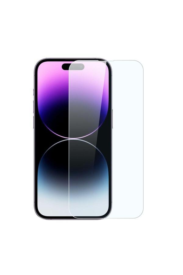 20068310 Apple İphone 14 Pro Max İle Uyumlu Ekran Koruyucu Şeffaf Temperli Kırılmaz Cam Ekran Koruyucu - Image 1