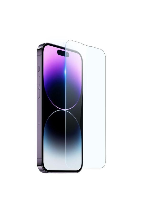 20068310 Apple İphone 14 Pro İle Uyumlu Ekran Koruyucu Şeffaf Temperli Kırılmaz Cam Ekran Koruyucu - Image 1
