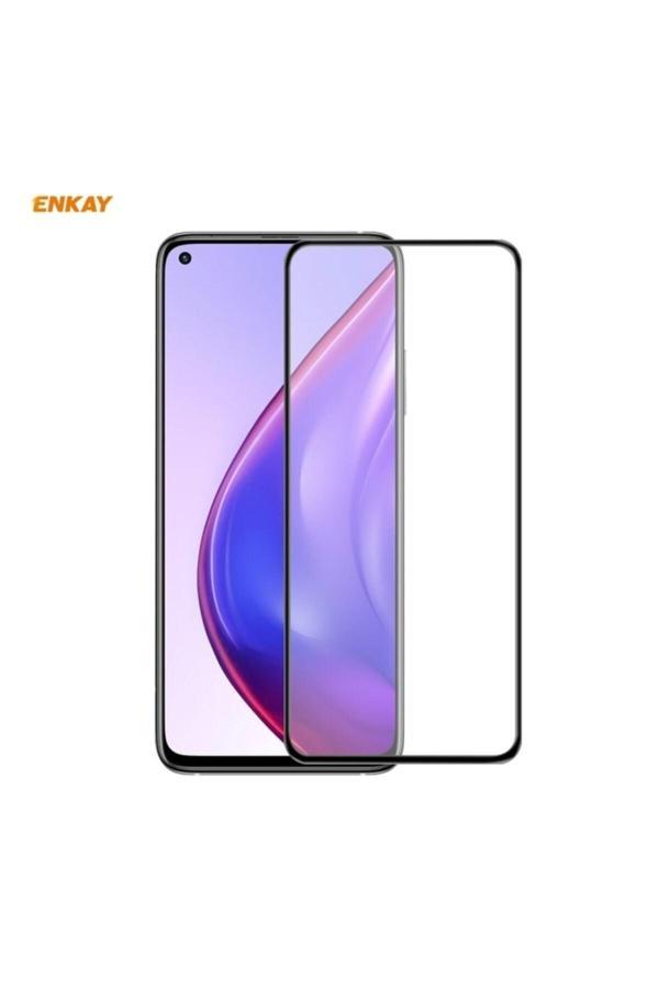 20068310 Xiaomi Mi 10T Pro 5G Ile Uyumlu Şeffaf Ekranı Tam Kaplayan 5D Cam Kırılmaz Cam Ekran Koruyucu - Image 1