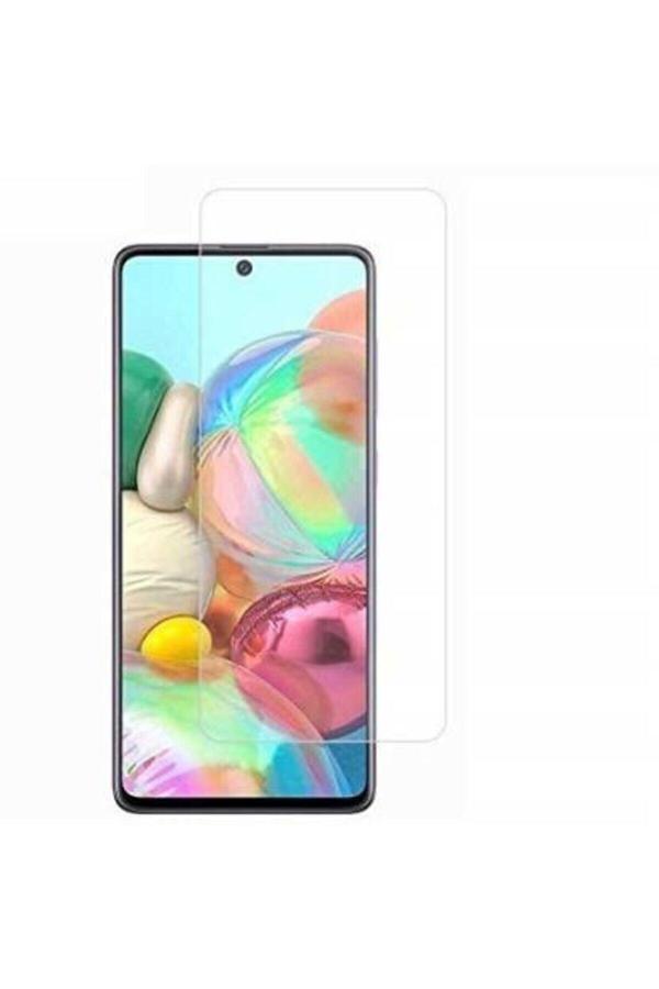 20068310 Samsung Galaxy A71 İle Uyumlu Ekran Koruyucu Şeffaf Temperli Kırılmaz Cam Ekran Koruyucu - Image 1