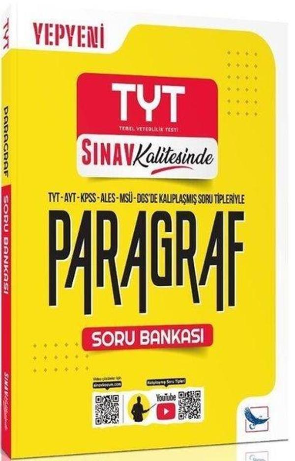 TYT AYT KPSS ALES MSÜ DGS Paragraf Sınav Kalitesinde Soru Bankası - Sınav Yayınları - Image 1