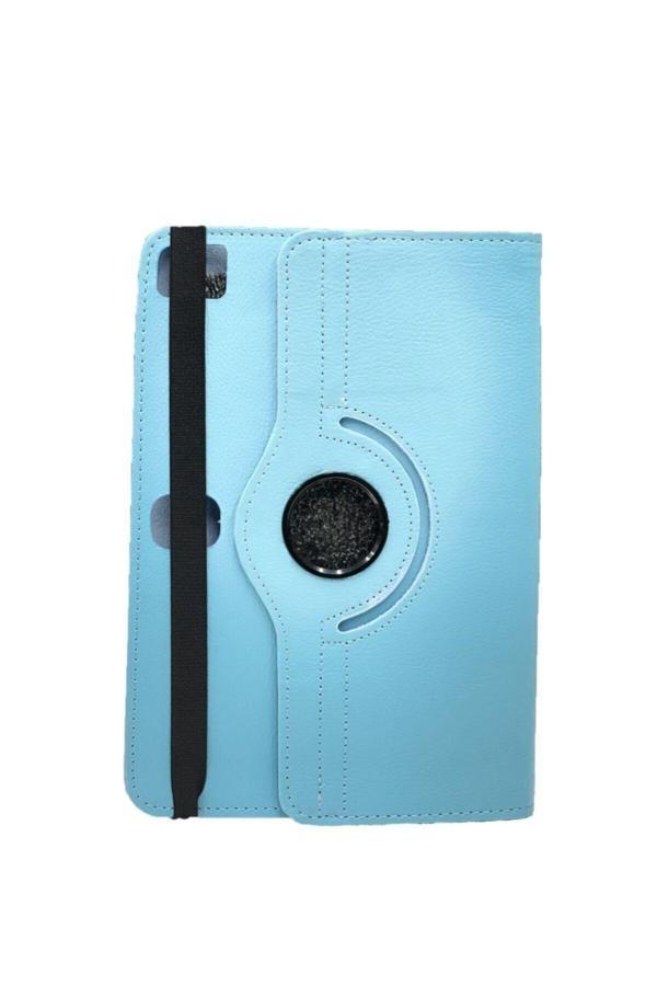 Alcatel 3Ts 8 Kılıf Dönebilen Standlı Kancalı Kamera Yeri Uyumlu Tablet Kılıfı - Image 1