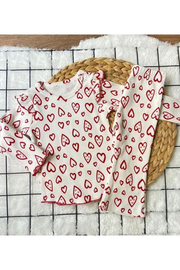 Tunays Shopping İspanyol Paça Kaşkorse Alt Üst Takım - Image 1