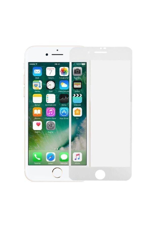 Epro Iphone 7 8 Uyumlu Beyaz Seramik Nano Ekran Koruyucu Tam Kaplayan Kırılmaz Cam - Image 1