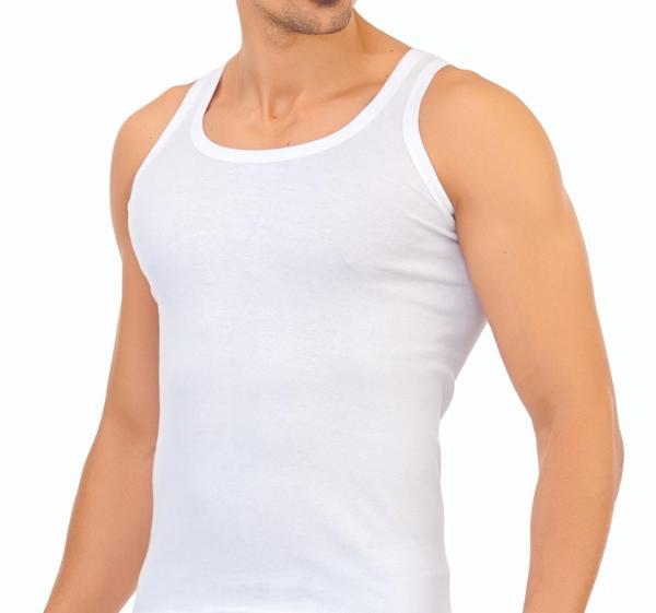 TUTKU 0102 ERKEK RİBANA ASKILI ATLET 6 ADET - Image 1