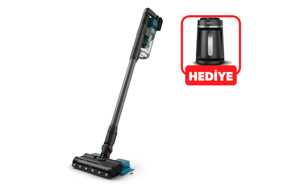 Şarjlı Dikey Süpürge Türk Kahve Makinesi Hediyeli - Philips XC6557/01-HDA150/61 - Image 1