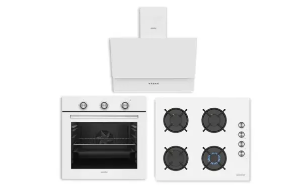 Ankastre Set - Simfer 8202 Fırın + 3507 Ocak + 8709 Davlumbaz - Image 1