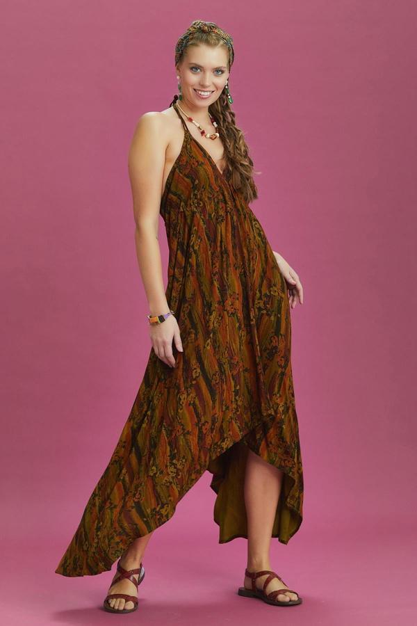 Los Banditos Sırtı Açık Elbise - Image 1