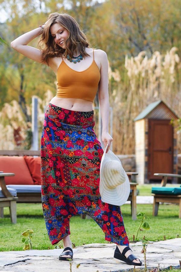 Los Banditos Fermuarlı Modern Şalvar Pantolon - Image 1