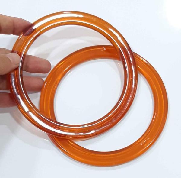 Angel Çanta Aksesuar Akrilik Görünümlü Plastik Çanta Sapı - Image 1
