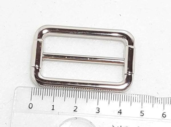 Angel Çanta Aksesuar Gümüş Renk 4X2 Cm Ayarlama Aparatı . - Image 1