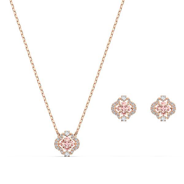Swarovski Set Sparkling Dc-Set Clover Czmo-Ros - Image 1