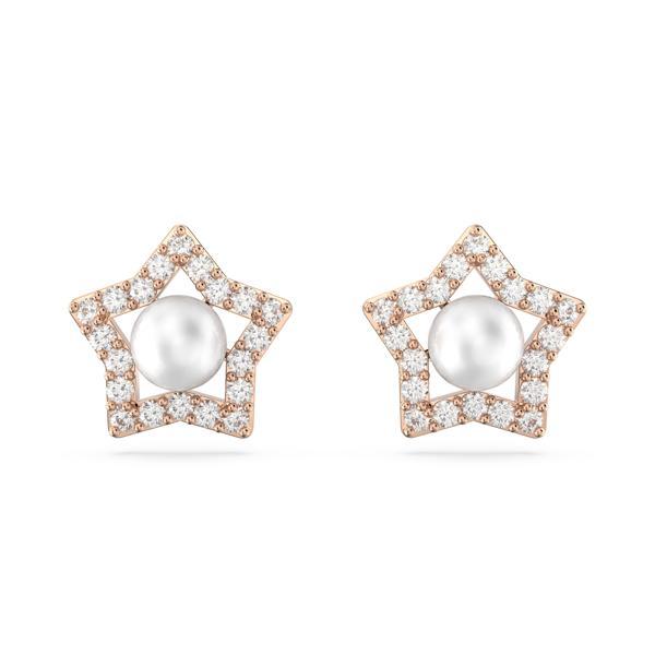 5645465 Swarovski Küpe Stella:Pe Stud Whıte/Ros - Image 1