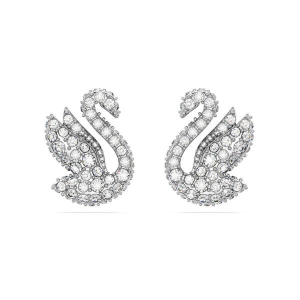 5647873 Swarovski Küpe iconic Swan:Pe Xxs Cry/Rhs - Image 1