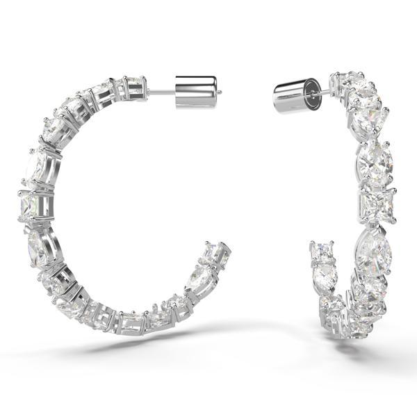 5672834 Swarovski Küpe Re Mesmera:Pe Hoop Czwh/Rhs - Image 1
