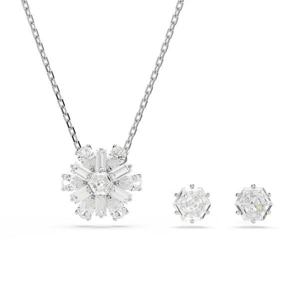 5691486 Swarovski Set Idyllıa E:Set Set Of 2 Whıte/Rhs - Image 1
