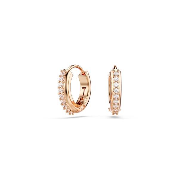 5690669 Swarovski Küpe Matrıx:Pe Mn Hoop Matrıx Whıte/Ros - Image 1