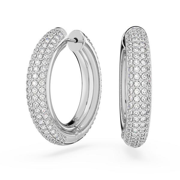 5651392 Swarovski Küpe Dextera:Pe Hoop Cre/Rhs - Image 1