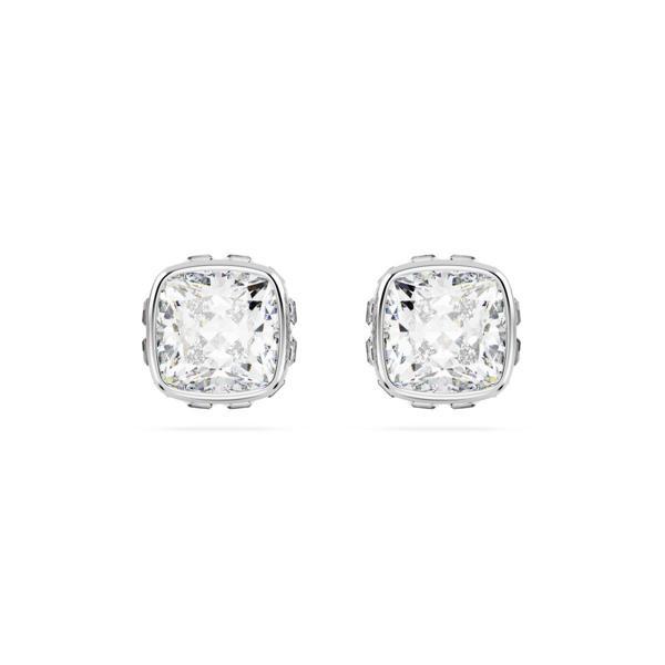5661957 Swarovski Küpe Birthstone:Pe Studs Apr Whi/Rhs - Image 1