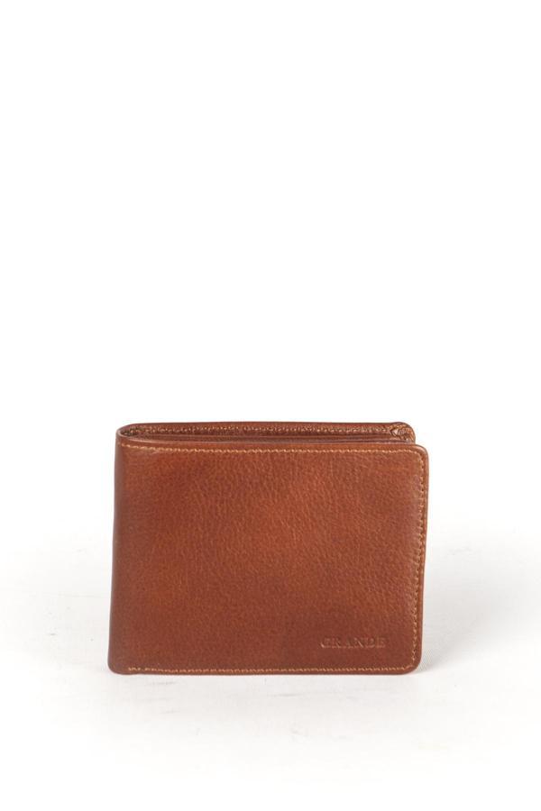 GD 1504 Hakiki Deri Erkek Cüzdan TABA - Image 1