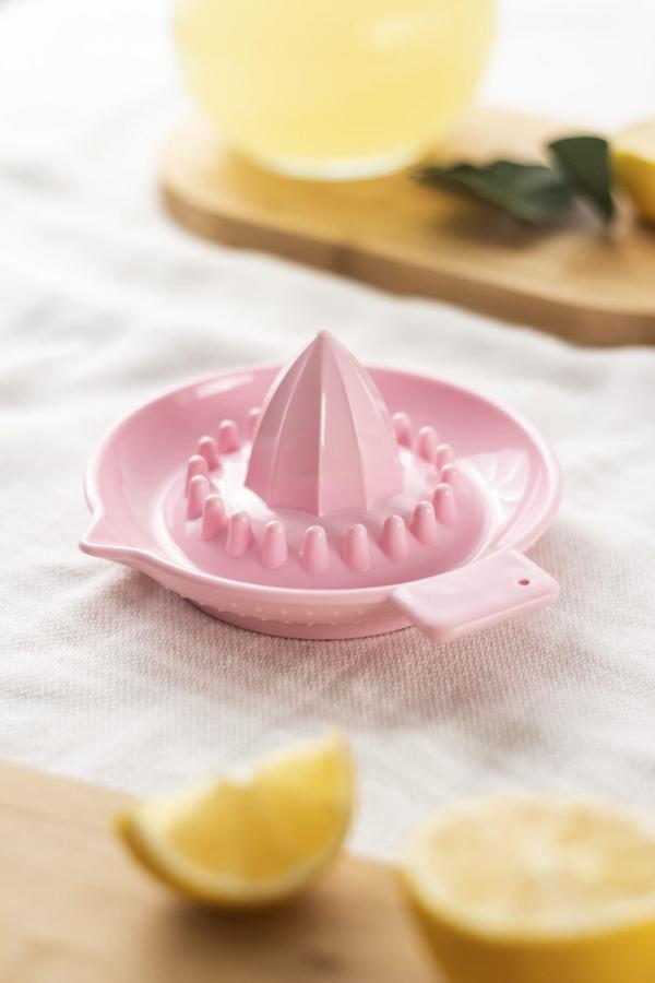 Akrilik Koyu Pembe Limon Sıkacağı Pratik Limon Sıkacağı - Image 1