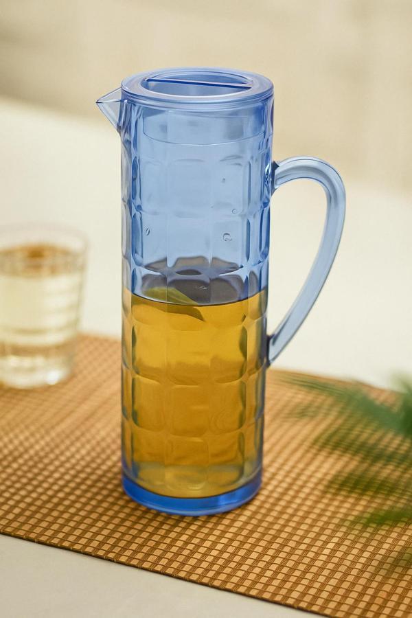 Akrilik Allegra 1,5 Lt Lacivert Sürahi (Buzdolabı Kapak Rafına Sığar) - Image 1