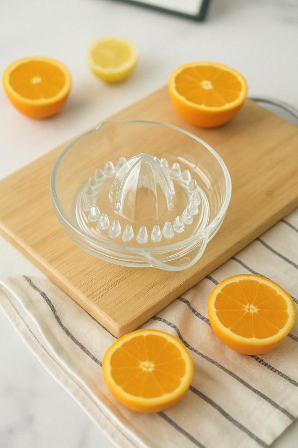 Akrilik Şeffaf Narenciye Limon & Portakal Sıkacağı Pratik Portakal Sıkacağı - Image 1