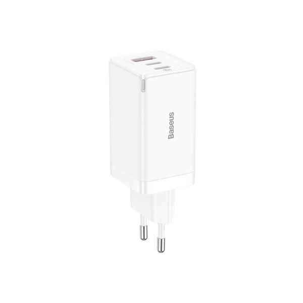 Baseus Ccgp120202 Gan5 Pro 2C+U 65W Şarj Cihazı Beyaz - Image 1
