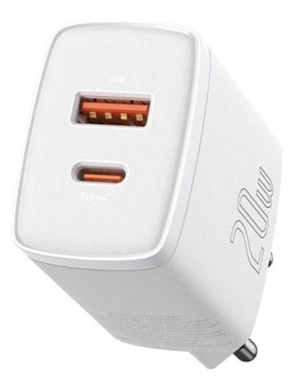 Baseus P10111403213-00 20W Usb C Usb A Adaptör - Image 1