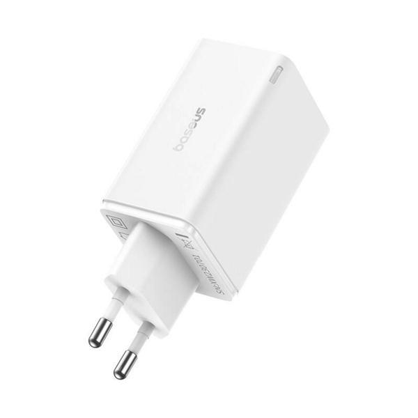 Baseus P10162701213-00 Gan 6 Pro 2C+2U 65W Şarj Cihazı Beyaz - Image 1