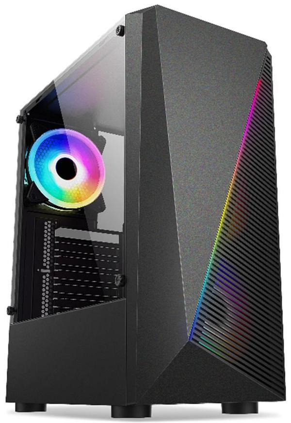 Elba A185-02 650W 80+ Siyah Kasa Boş Bilgisayar Kasası - Image 1