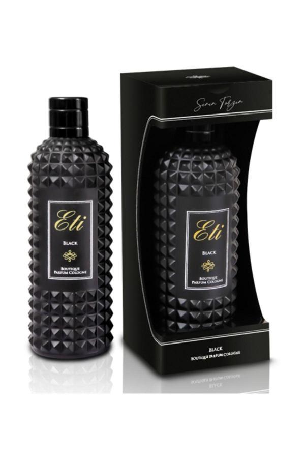 Eti Boutique Black Cam Şişe Kolonya 300Ml - Image 1