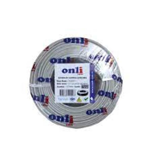 Onli On-2201 2+1 1X0,22 Mini Coax 2X0,22Mm 100 Metre Cca Kamera Kablosu - Image 1