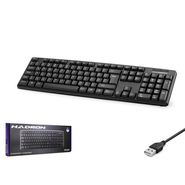 Hadron Hdx2601 Kablolu Standart Klavye F Siyah - Image 1