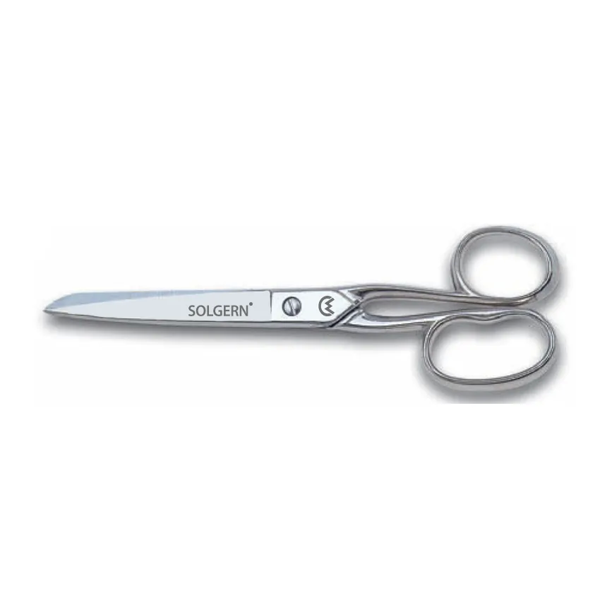 A122-8 Ev Ve Saya Makası No: 8 İnç / 20,32cm - Nikel Kaplama - Image 1