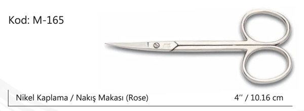 Europe Nakış Makası Süper Kalite No:4 10,16 Cm - Image 1
