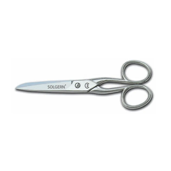 232-5 İplik Ve Kumaş Temizleme Makası No: 5 İnç / 12,70 Cm - Nikel Kaplama - Image 1