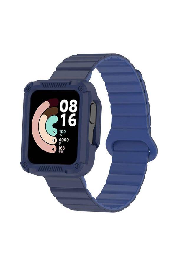 20068310 Xiaomi Redmi Watch 1 İle Uyumlu Silikon Kordon Strap Kayış - Image 1