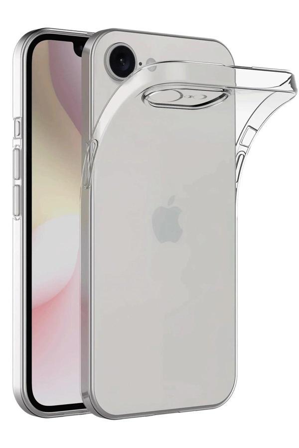 20068310 Apple İphone 16E İle Uyumlu Kılıf Şeffaf Esnek Silikon Telefon Kılıfı Kapak - Image 1