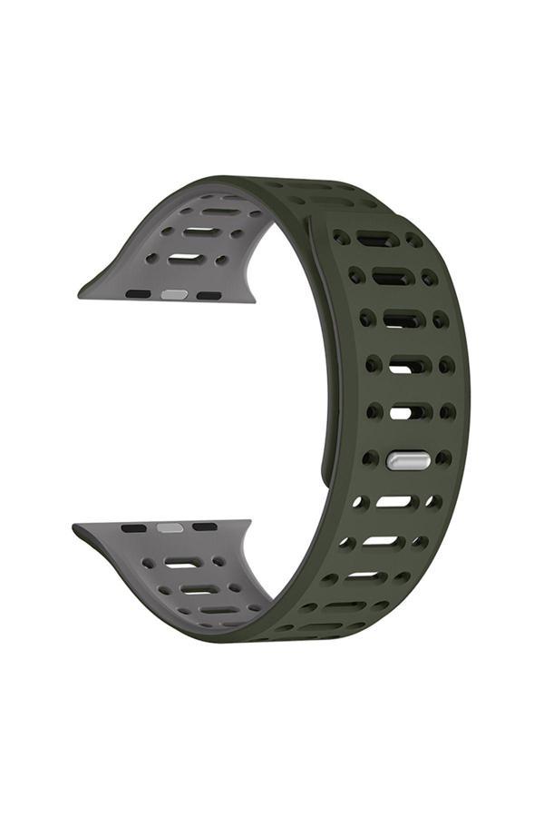20068310 Apple Watch Series 10 46Mm Uyumlu Kordon Yumuşak Soft Silikon Kayış Kordon - Image 1