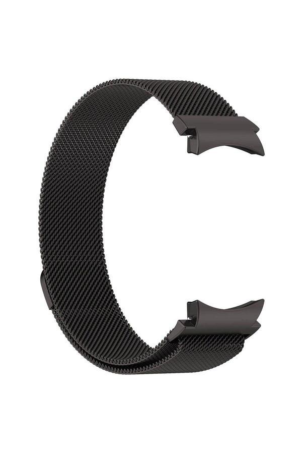 20068310 Samsung Galaxy Watch 6 Classic 44Mm İle Uyumlu Metal Tel-Örgü İşlemeli Kordon - Image 1